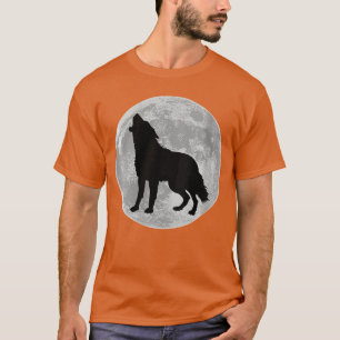 Camiseta Lobisomem Feminino Halloween Lua Cheia Lobo Assust