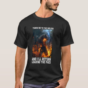 Camiseta Lobisomem Me Atirou Ao Lobo Alfa Da Corda Dos Lobo
