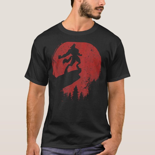 Camiseta Lobisomem Sunset Fãs (Frente)