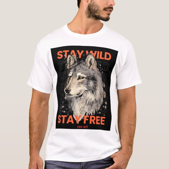 Camiseta lobo (Frente)