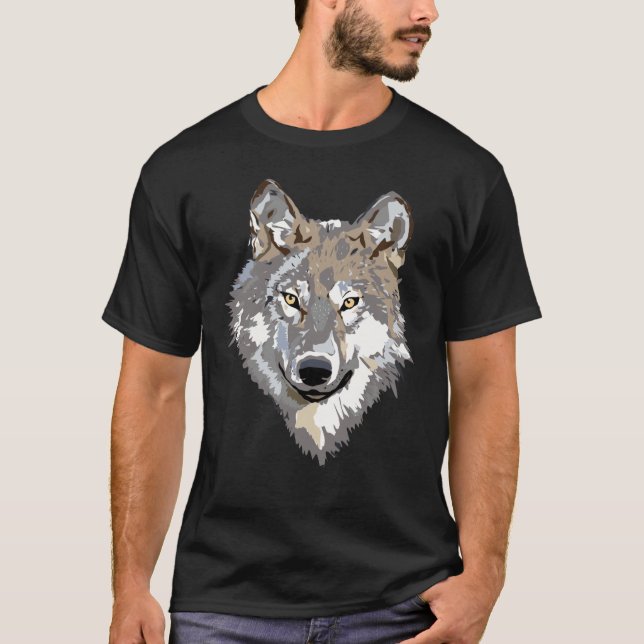 Camiseta lobo (Frente)