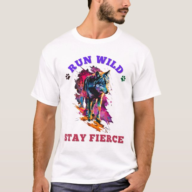 Camiseta lobo (Frente)