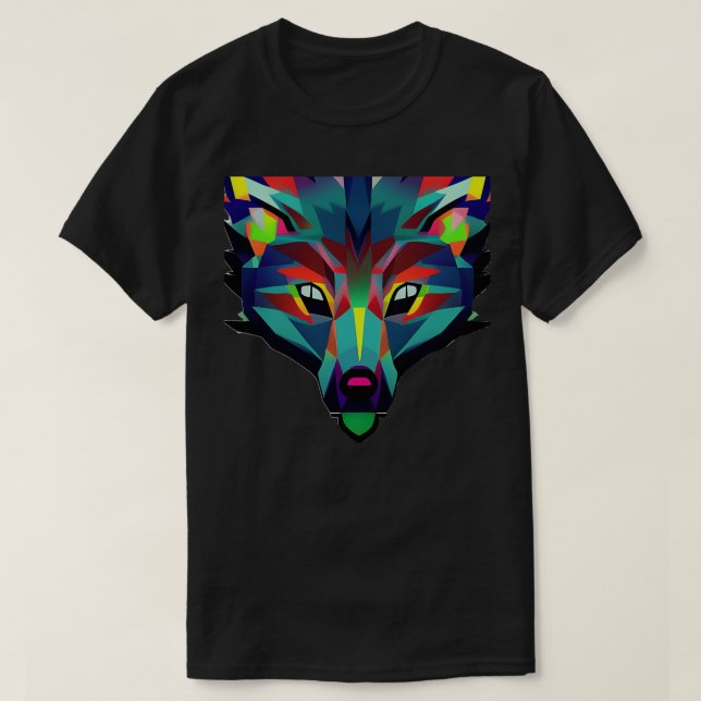 Camiseta lobo (Frente do Design)