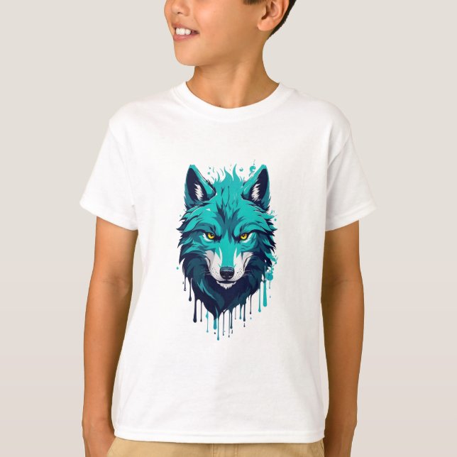 Camiseta lobo (Frente)