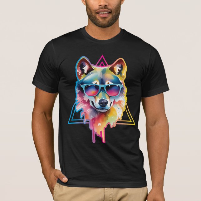 Camiseta lobo (Frente)