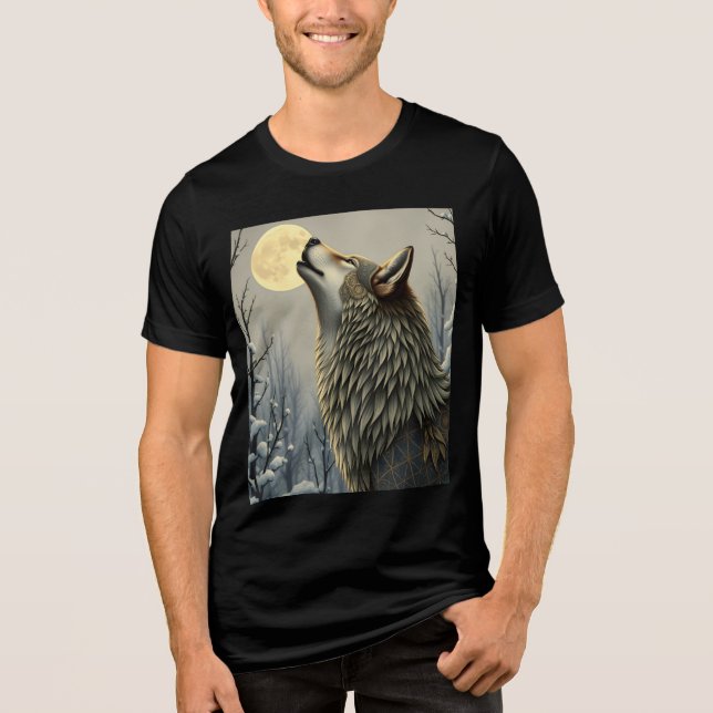 Camiseta lobo (Frente)