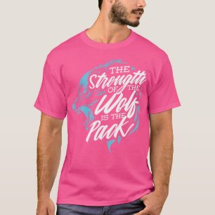 Camiseta Lobo A Força Do Lobo É O Pacote