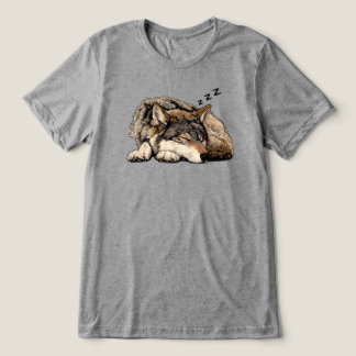 Camiseta Lobo Adormecido