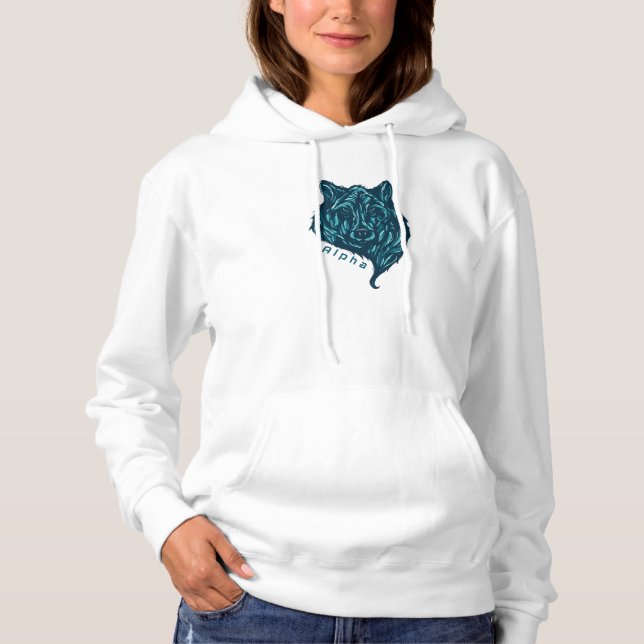 Camiseta Lobo alfa (Frente)