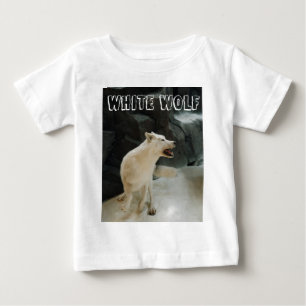 Camiseta Lobo Branco