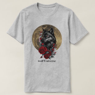 Camiseta lobo-camiseta