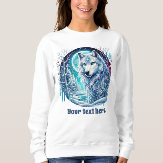 Camiseta Lobo-cavo amante lobo-de-inverno personalizável