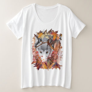 CAMISETA LOBO CINZA PROWLER