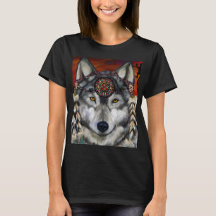 Camiseta Lobo Cinzento