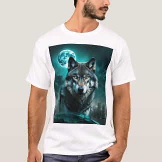 Camiseta Lobo da cidade