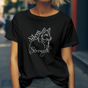 Camiseta Lobo da Força Silenciosa
