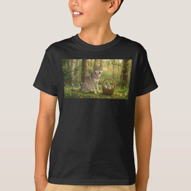 Camiseta Lobo da Páscoa (Frente)
