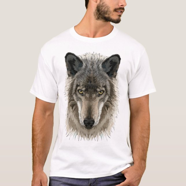 Camiseta Lobo das cinzas, Lobo das Cinzas, Lobo, Lobos, Ros (Frente)