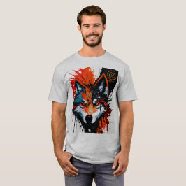 Camiseta Lobo de Fogo
