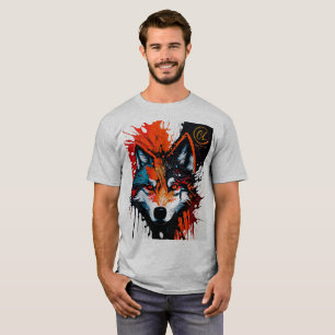 Camiseta Lobo de Fogo