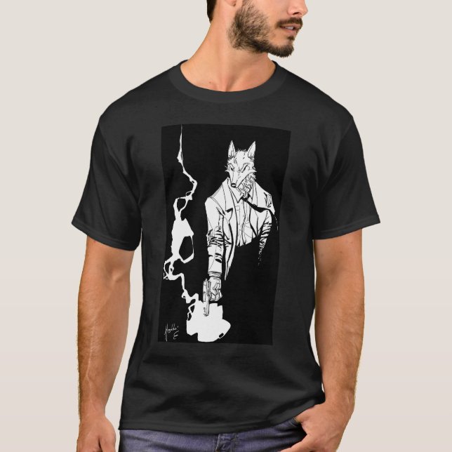 Camiseta Lobo do artilheiro (Frente)