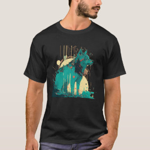 Camiseta Lobo E Lobos Homens Mulheres Crianças