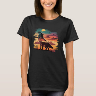 Camiseta Lobo e Lobos Homens Mulheres Crianças 31