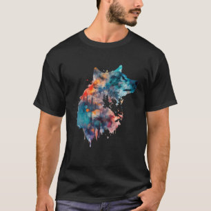 Camiseta Lobo E Lobos Homens Mulheres Crianças 58