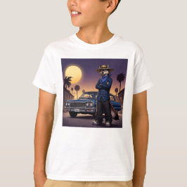 Camiseta Lobo E Lowrider
