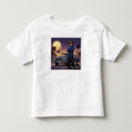 Camiseta Lobo E Lowrider
