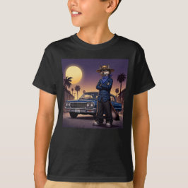 Camiseta Lobo E Lowrider