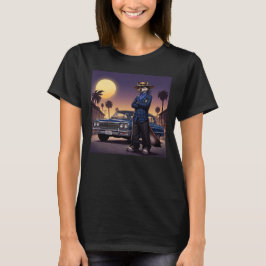 Camiseta Lobo E Lowrider