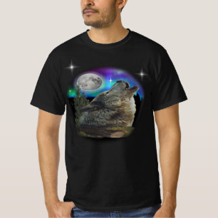 Camiseta Lobo e Lua