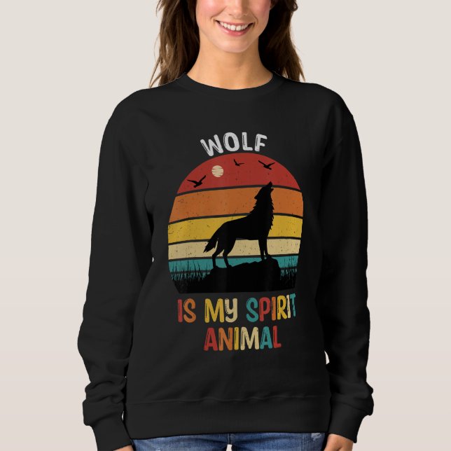 Camiseta Lobo É Meu Animal Espiritual   Lobo   (Frente)