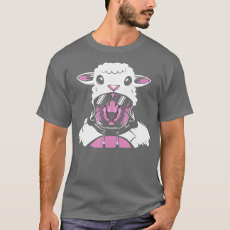 Camiseta Lobo em bainha roupa 1