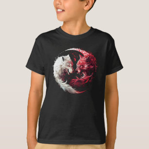 Camiseta Lobo Espírito Animal Fantasia Sombra Luz