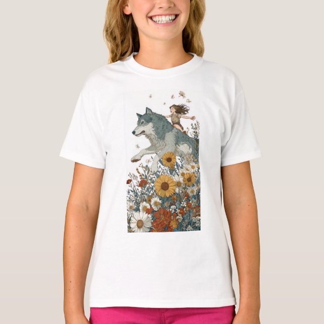 Camiseta Lobo Feroz Liberdade (Frente)