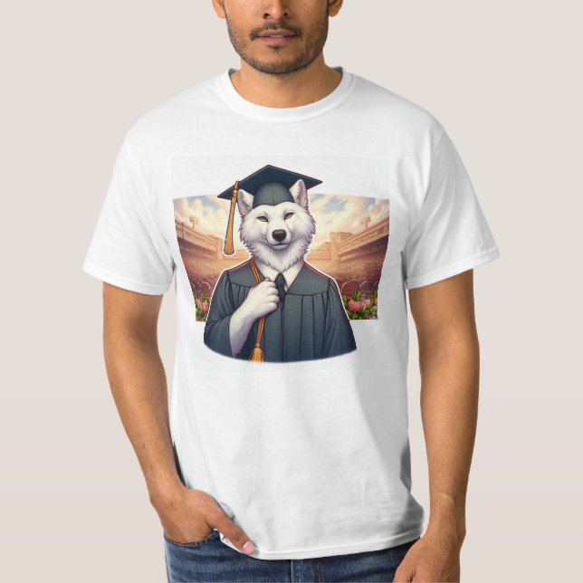 Camiseta Lobo Graduado (Frente)