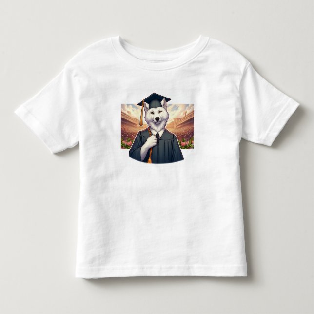 Camiseta Lobo Graduado (Frente)