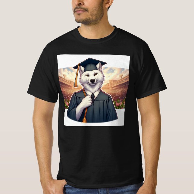 Camiseta Lobo Graduado (Frente)