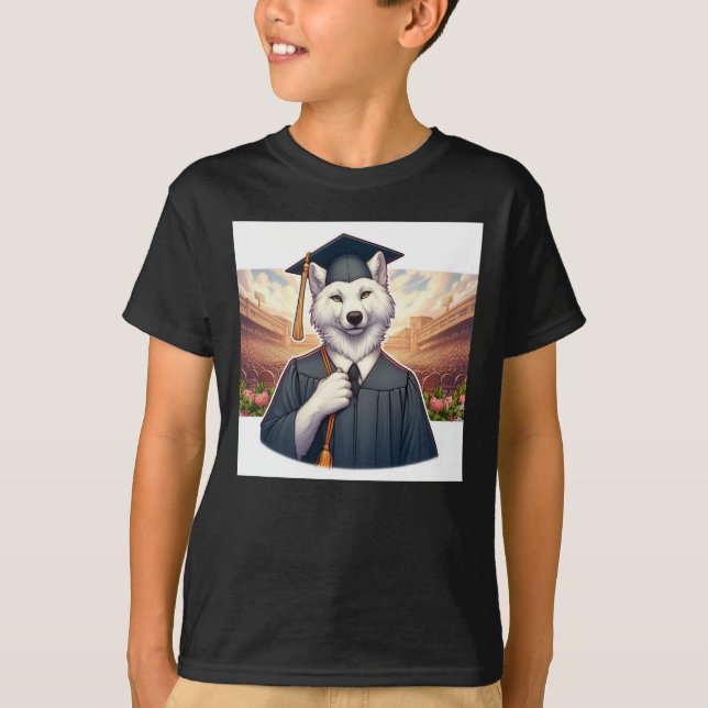 Camiseta Lobo Graduado (Frente)