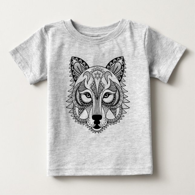 Camiseta Lobo inspirado (Frente)