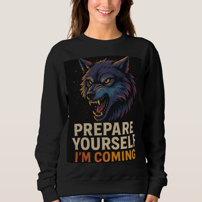 Camiseta Lobo Irritado (Frente)