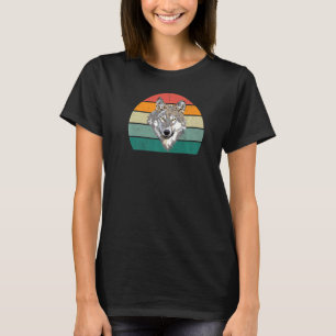 Camiseta lobo lobo lobo lobo lobo canino caça lobo