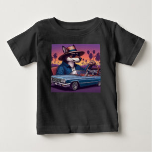 Camiseta Lobo Lowrider Wolfy