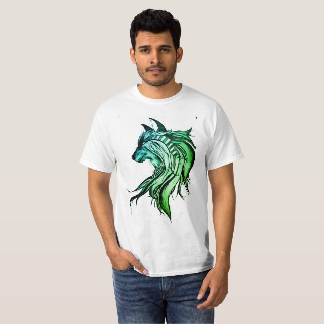 Camiseta Lobo mágico (Frente Completa)