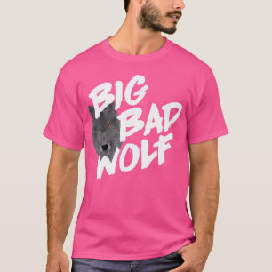 Camiseta Lobo Mau Enfrentando Lobo Engraçado