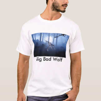 Camiseta Lobo mau grande