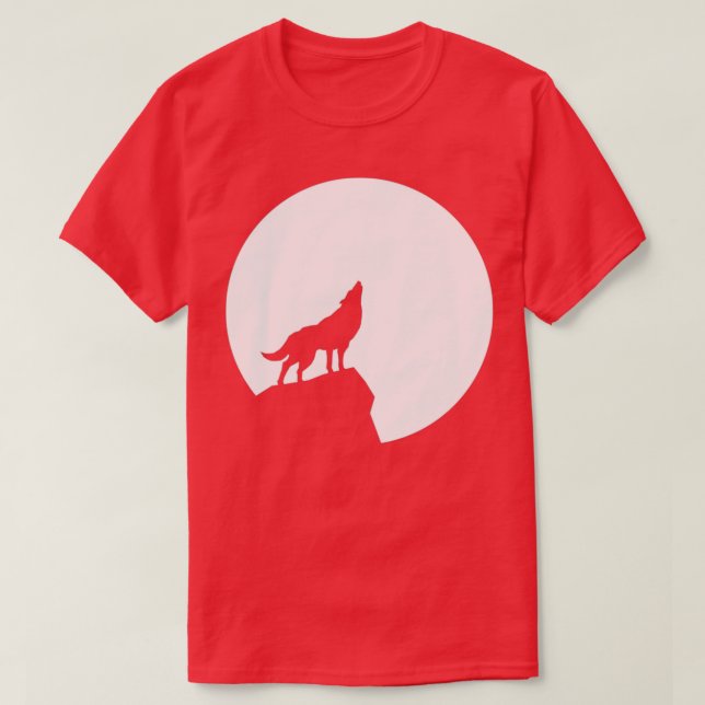 Camiseta Lobo Moon Completo (Frente do Design)
