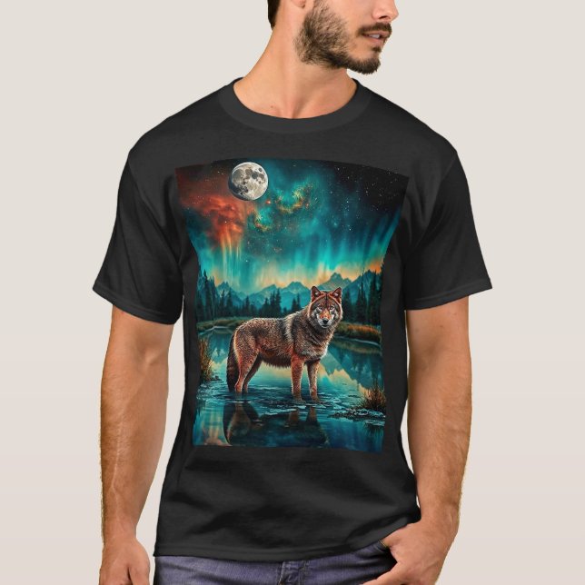 Camiseta Lobo Moon Completo (Frente)